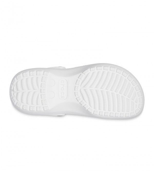 "Crocs  Classic Platform Clog white "