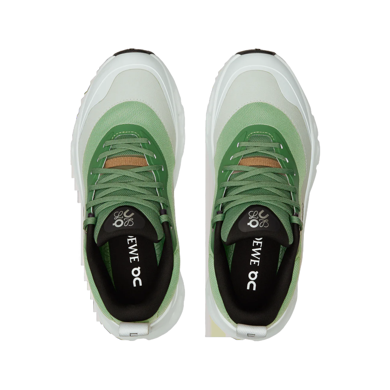 "LOEWE x On Cloudtilt running white green"