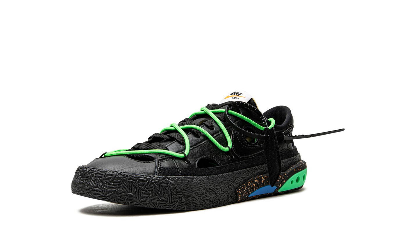 "Off-White - Black / Electro Green"