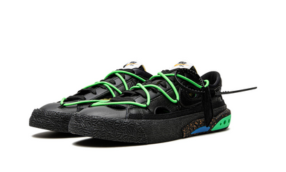 "Off-White - Black / Electro Green"