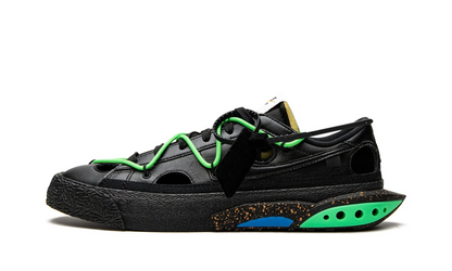 "Off-White - Black / Electro Green"