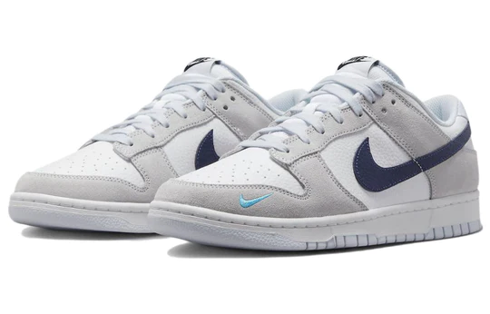 'Mini Swoosh - White Grey Navy Aqua'