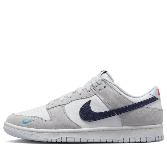 'Mini Swoosh - White Grey Navy Aqua'