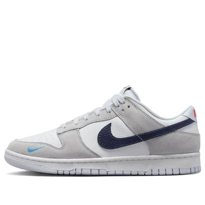 'Mini Swoosh - White Grey Navy Aqua'