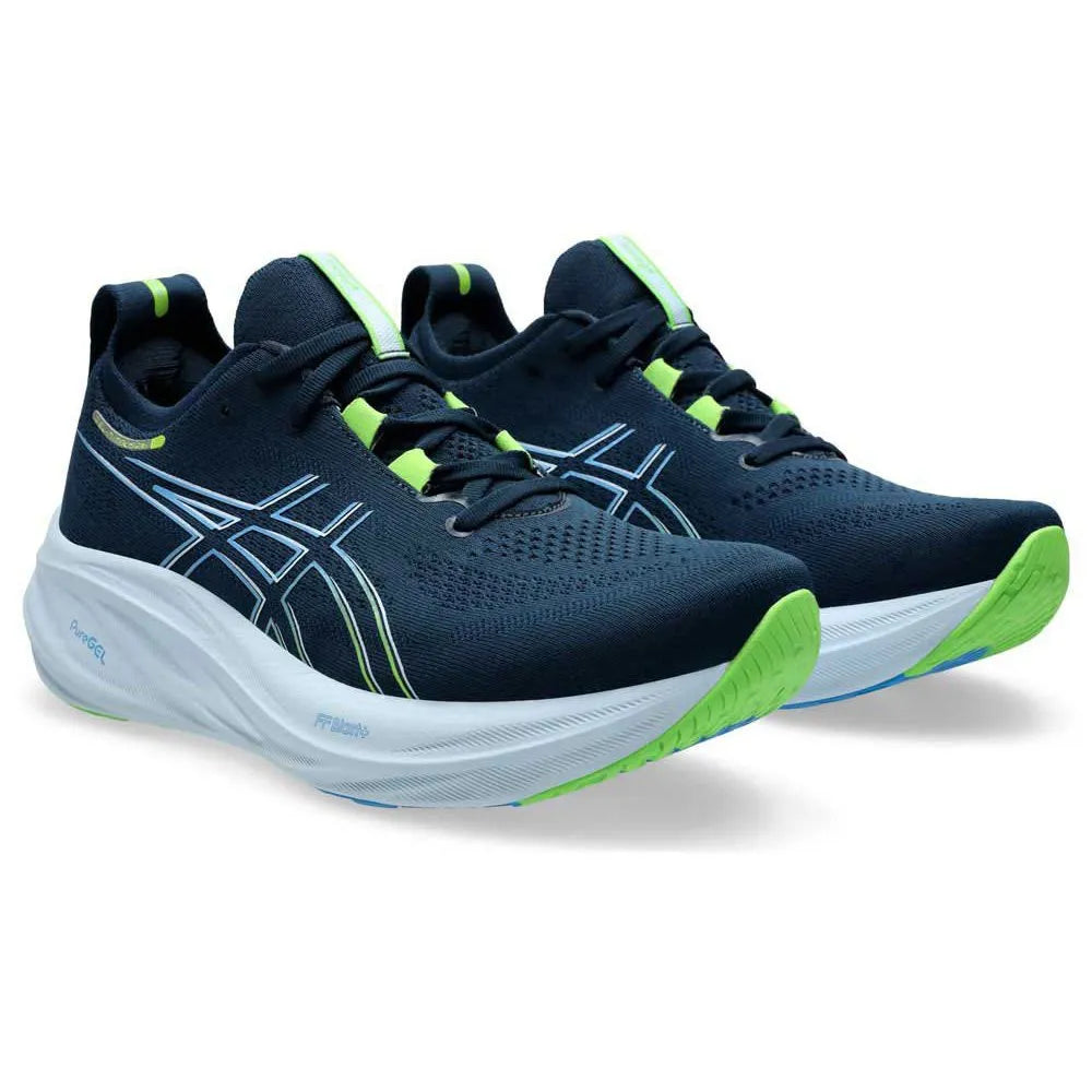 "GEL-NIMBUS 26 navyblue neon green "