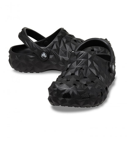 "Crocs Classic Geometric Clog black"