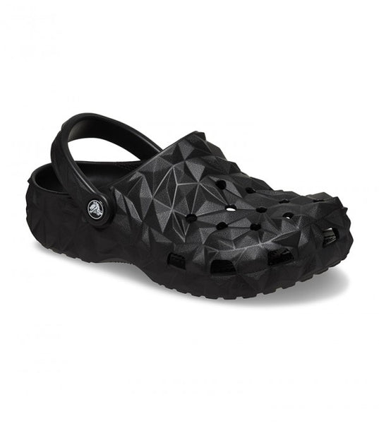 "Crocs Classic Geometric Clog black"