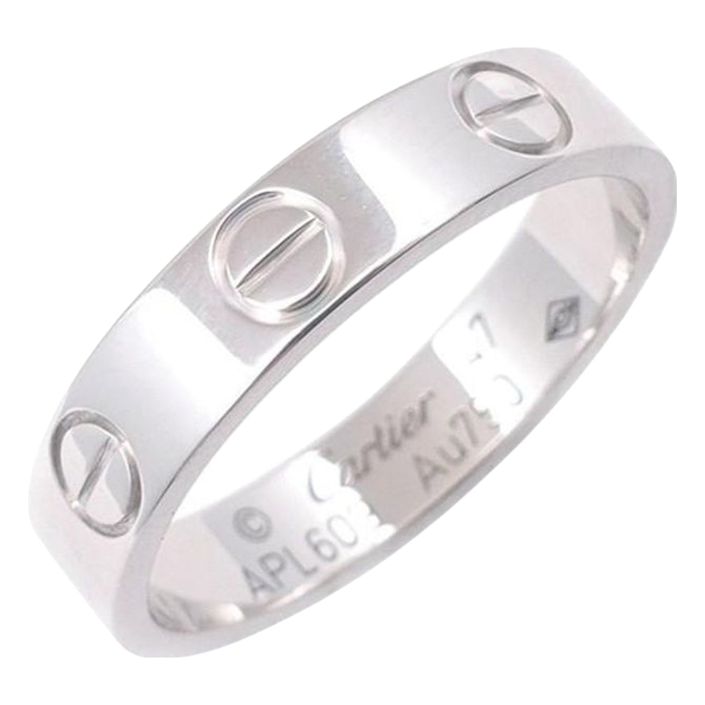 Love Ring 18k White Gold