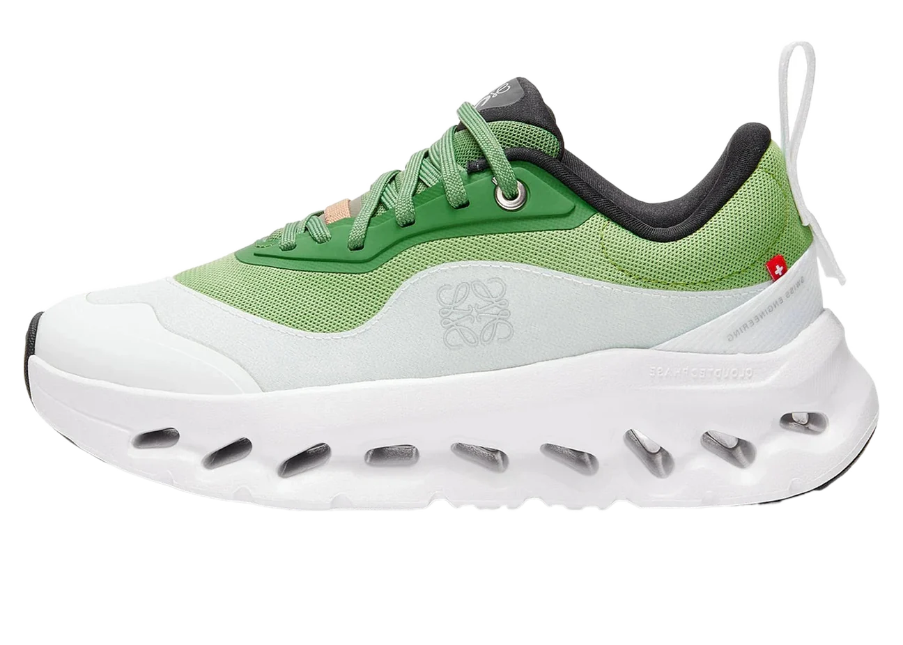 "LOEWE x On Cloudtilt running white green"