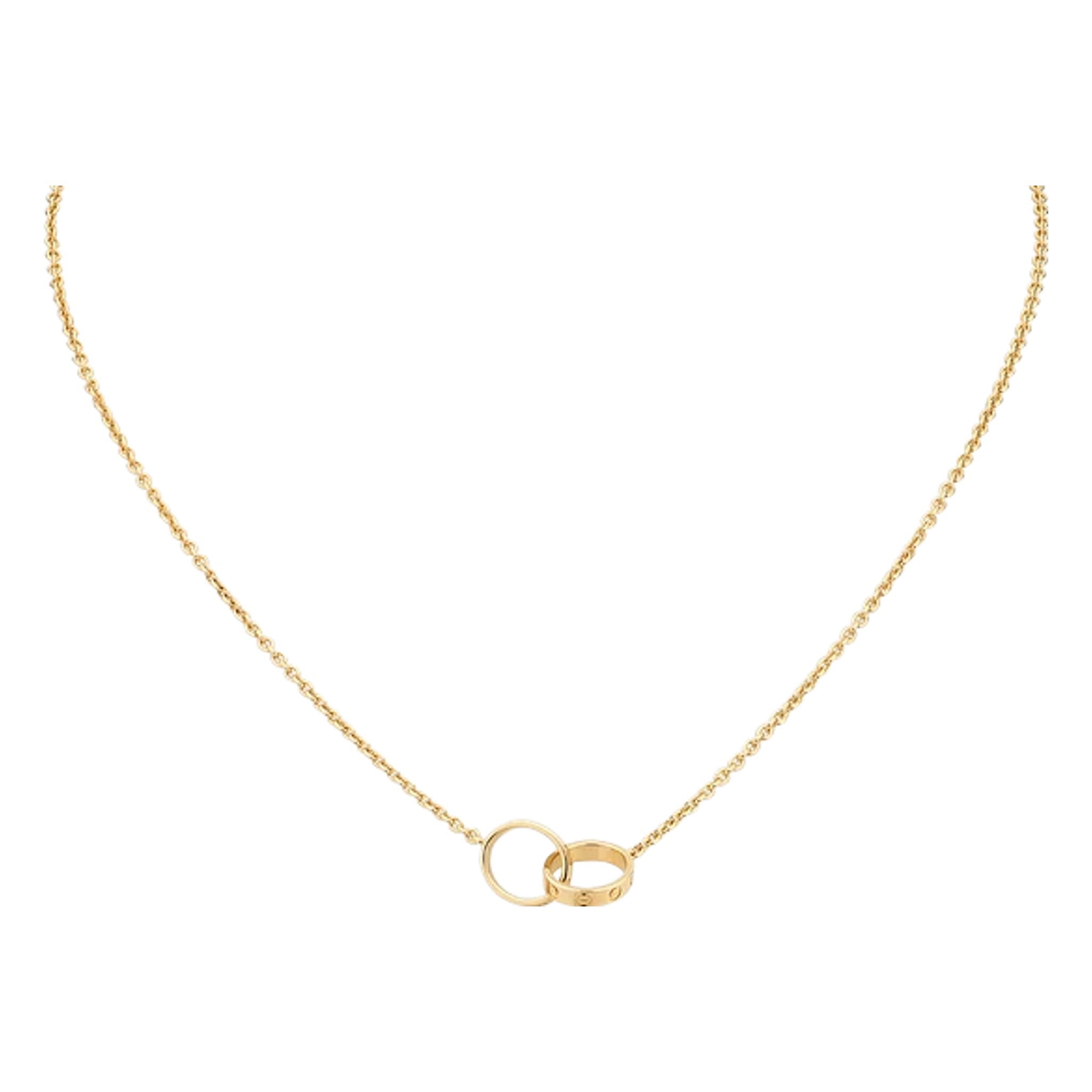 Love Necklace 18k Gold