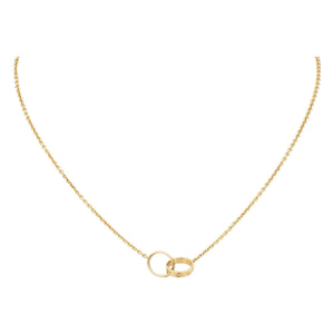 Love Necklace 18k Gold