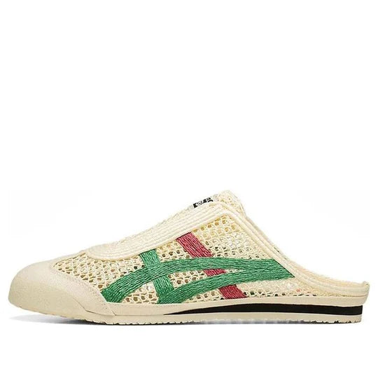 Onitsuka Tiger Mexico 66 Sabot 'Cream Green Red'