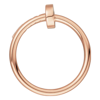 Nail Ring 18k Rose Gold