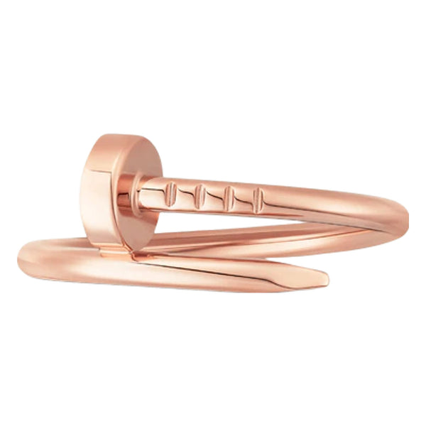 Nail Ring 18k Rose Gold