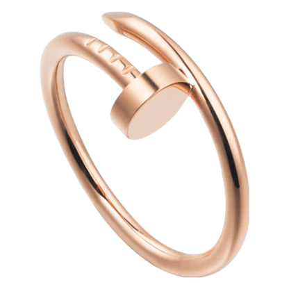 Nail Ring 18k Rose Gold